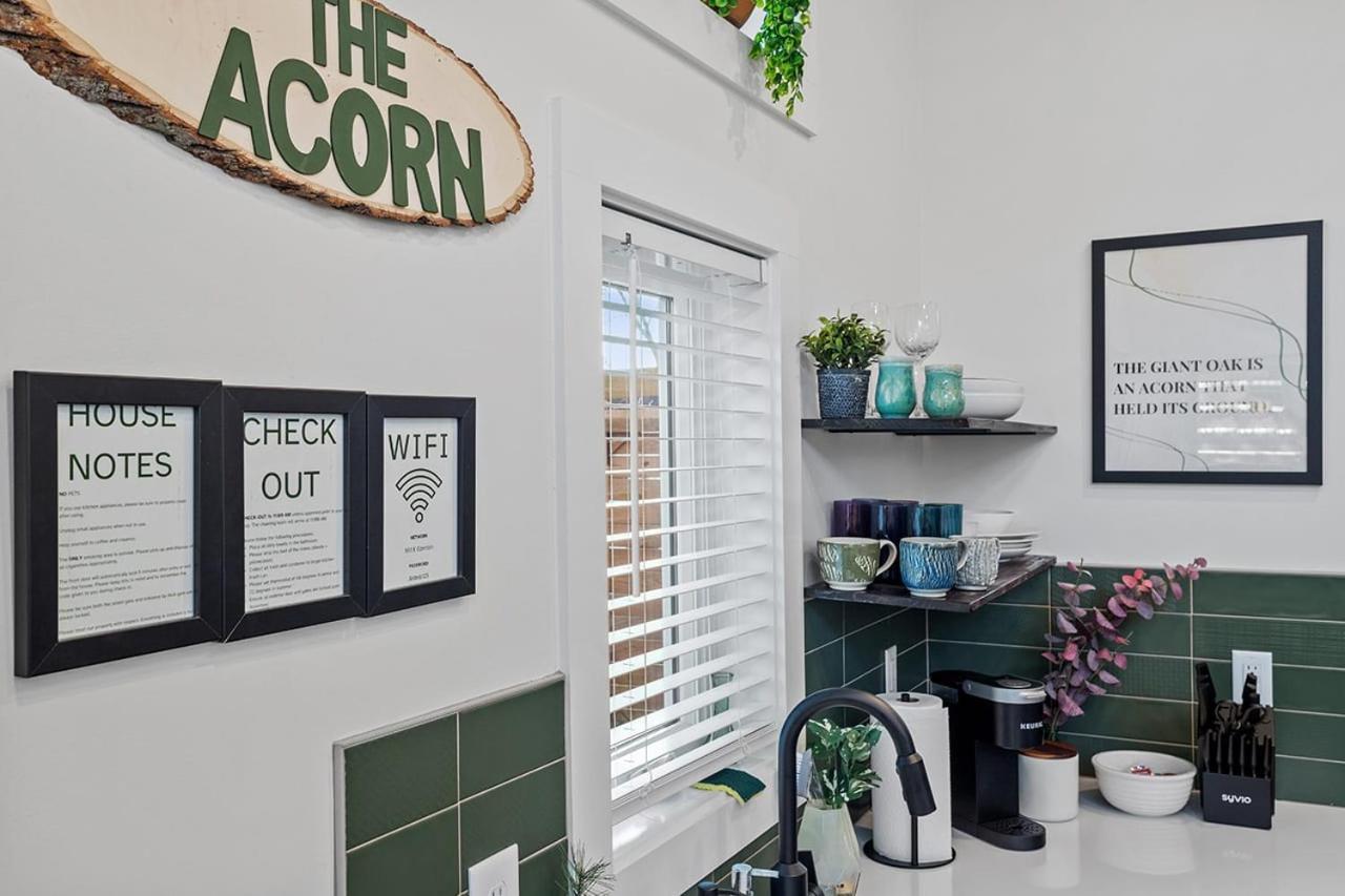 The Acorn - Tiny House In Historic Oakwood Vila Raleigh Exterior foto